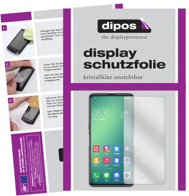 Produktbild von 2x Schutzfolie für Nubia Z18S klar Displayschutzfolie Folie Display Schutz dipos