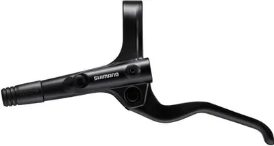 Produktbild von Shimano BL-MT201 Bremshebel links Aluminium 3 Finger schwarz gerade