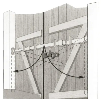Image de Barre de sécurité de volet N3BIS 2m40 - HERCULE - 4204
