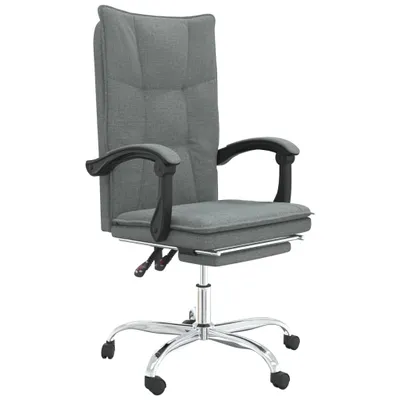 Zdjęcie produktu dla VidaXL 349752, Metal, Poliester, Szary, 1 szt.