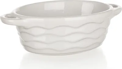 Image de plat de cuisson ovale. 15x9cm CULINARIA céramique