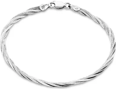 Produktbild von Armschmuck,19cm,rhodiniert