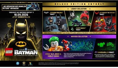 Produktbild von Lego   Batman  NSW2  Deluxe  SSK  Vermächtnis des dunklen Ritters