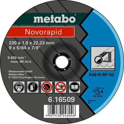 Image de Meules de tronçonnage Novorapid 230x1,9x22,23 acier