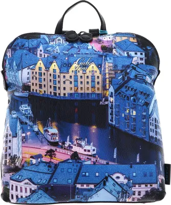 Imagen del producto de Gabs Cuero mochila de ocio mochila Brigitte TG Trip Pelle + Bull Backpack Alesund colorido
