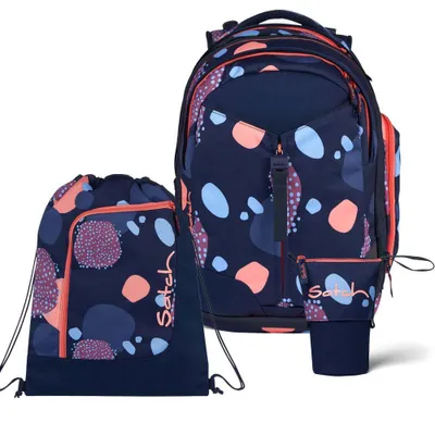 Produktbild von Satch Match Coral Reef Schulrucksack Set 3tlg.