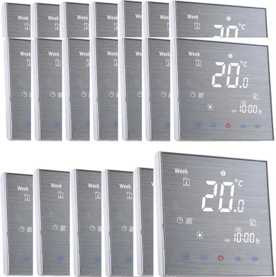 Obrázok produktu pre 20X BTH-2000L-GA Digitálny izbový termostat s LCD displejom pre 5A termostat pre vodné vykurovanie, podlahové vykurovanie, regulátor teploty, nástenný termostat, vnútorný teplomer