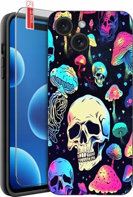 Obrázek produktu pro ETUI do iPhone 15 | WZORY | SILIKONOWE MATT CASE + SZKŁO 9H