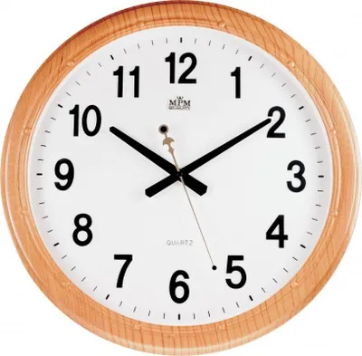 Obrázek produktu pro Nástěnné hodiny MPM, 2414.60.SW, 45cm