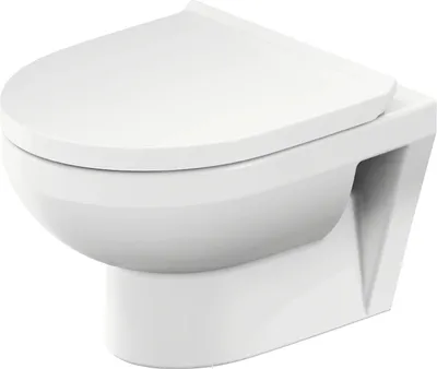 Produktbild von Duravit Wand WC spülrandlos DuraStyle Basic Tiefspüler weiß inkl. WC Sitz