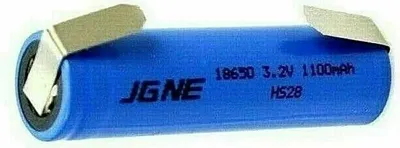 Produktbild von Akku JGNE 18650 1100mah -3,2 V - 33A LIFEPO4 mit Lötfahne ( A123 )