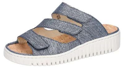 Produktbild von Waldläufer H-Willow Pantolette Blau in Gr. 40.5