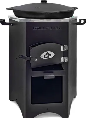 Produktbild von Feuertonne Batyr mit Kasan 16l