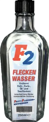 Produktbild von F 2 Fleckenentferner: Entfernt Fett-, Farb-, Öl- und Teerflecken. 250 ml