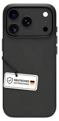Produktbild von Schwarze Hülle für iPhone - handyhülle mit Displayschutz – iPhone 17 Pro Max / ohne