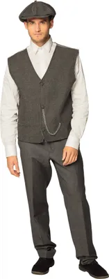 Immagine prodotto di Costume da uomo anni '20 grigio - M/L