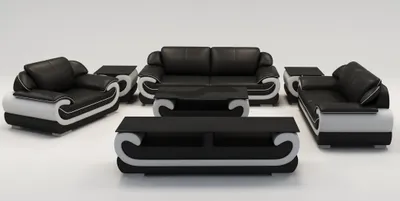 Produktbild von Ledersofa Couch Wohnlandschaft  3 Sitzer Design Modern Sofa Couchen Sofas Leder