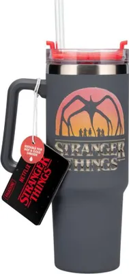 Zdjęcie produktu dla Kubek do picia Stranger Things 5 ze słomką 900 ml