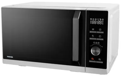 Produktbild von Toshiba MW3-AC26SF, Arbeitsplatte, Kombi-Mikrowelle, 26 l, 900 W, Eingebautes Display, Tasten, Drehregler