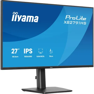 Obrázek produktu pro iiyama ProLite XB2791HS-B1, 68,6 cm (27"), 1920 x 1080 px, Full HD, LED, Černá