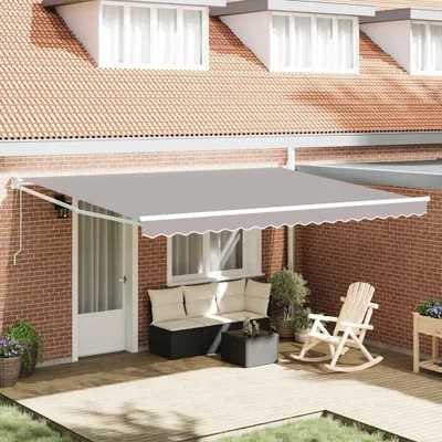 Immagine prodotto di Tenda da Sole Grigio chiaro 450 x 300 x 165 cm