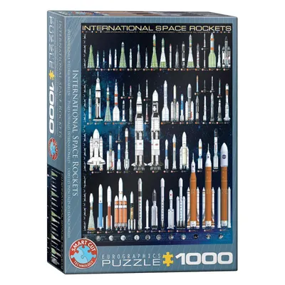 Immagine prodotto di Eurographics Puzzle Internationale Weltraumraketen, 1000 Teile, 68 x 48 cm, 6000-1015
