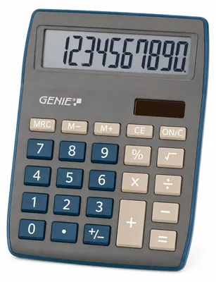 Image de Ecran de bureau pour calculatrice Genie 840 BK Noir, Gris