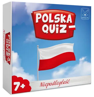 Produktbild von Kangur Polska Quiz zur Unabhängigkeit – Lernspiel für Kinder ab 7 Jahren