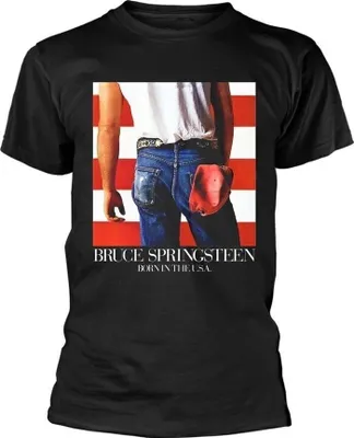 Obrázok produktu pre Bruce Springsteen Bitu Black M Tričko