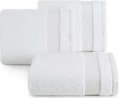 Immagine prodotto di Telo da bagno Nessy 50x90 cm in spugna di cotone bianca
