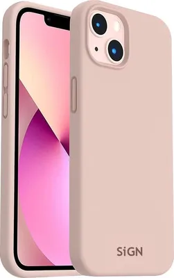 Produktbild von Liquid Silikonhülle für iPhone 14 Plus - Sandrosa