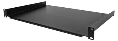 Zdjęcie produktu dla StarTech.com SHELF-1U-12-FIXED-S, Półka do stojaka, SPCC, Czarny, 2,5 kg