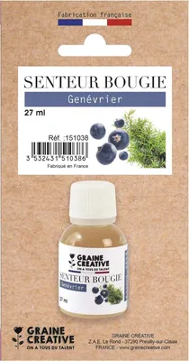 Zdjęcie produktu dla Świeca zapachowa 27 ml - Jałowiec