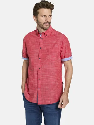 Produktbild von Babista Kurzarmhemd BELLAVERO Herren A020 rot 39/40