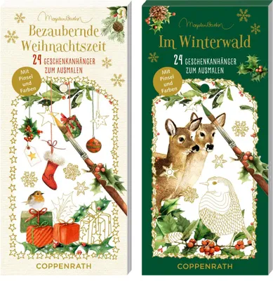 Produktbild von Coppenrath Verlag GmbH & Co.KG Im Winterwald/Bezaub.Weihn., Kreativ-Adv.kal.-Sort. (Bastin) 16