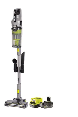 Produktbild von RYOBI 18 V ONE+ Brushless Akku-Staubsauger RSVS18BL-1C40G, 90 AW Saugleistung, D