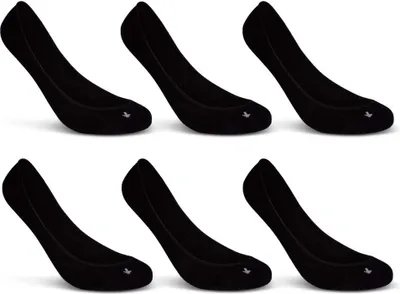 Produktbild von 6 Paar "Low Cut" Ballerina Socken Baumwolle Sneaker Socken Schwarz Weiß Beige 39960 - Schwarz 39-42