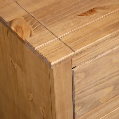 Image de vidaXL Sideboard 80 x 40 x 83 cm Pin de Panama