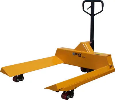 Produktbild von qteck Prismenhubwagen PWH-Serie 1150mm Gabellänge für Rollen-Ø 1200-1600mm