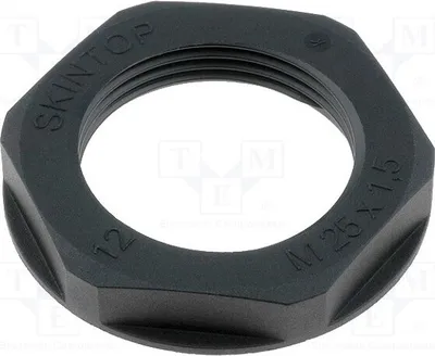 Produktbild von 5x 34mm  M25 -20÷100°C 53119130 Verschraubungen für n UL94V-2 schwarz