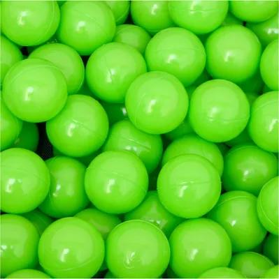 Produktbild von 50 Bälle für Bällebad 5,5cm Babybälle Plastikbälle Baby Spielbälle Grün