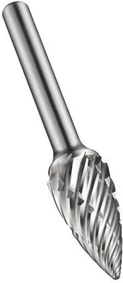 Immagine prodotto di Fresa SPG Ø 12,7 Lunghezza testa 25 mm Gambo Ø 6 Dentatura in metallo duro per acciaio