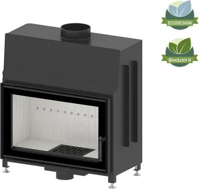 Produktbild von Kaminofen Hitze STMA 68×43.S 12,5 kW Kaminofeneinsatz Kaminofen Holzofen Kamin Ofen