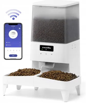 Zdjęcie produktu dla Smart Karmnik Dla Kota Psa Wifi 5L Automat Timer Do 10 Posiłków Miski