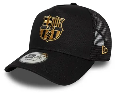 Obrázek produktu pro Kšiltovka New Era 9Forty AF Trucker FC Barcelona Black Gold Cap - UNI