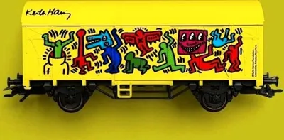 Produktbild von Märklin X Keith Haring Spur H0 | Länge: 11,5 Cm