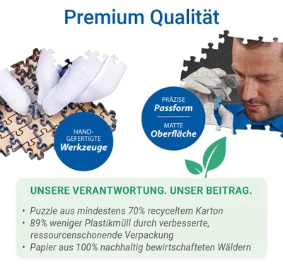 Imagen del producto de Rompecabezas Ravensburger, 1000 piezas, "Vista desde mi ventana", rompecabezas para adultos, 70