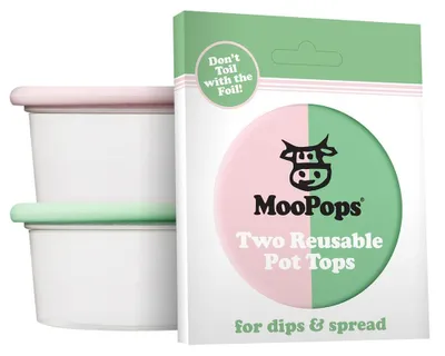 Silikondeckel für Dips, 2er-Pack, 100 mm, spülmaschinengeeignet
