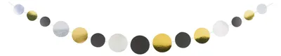 Produktbild von Girlande gold, silber, schwarz