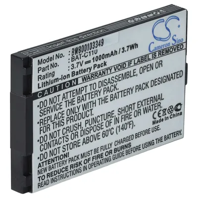 Produktbild von vhbw Akku kompatibel mit Emporia Telme C131 Handy Smartphone Senioren Telefon (1000 mAh, 3,7 V, Li-Ion)